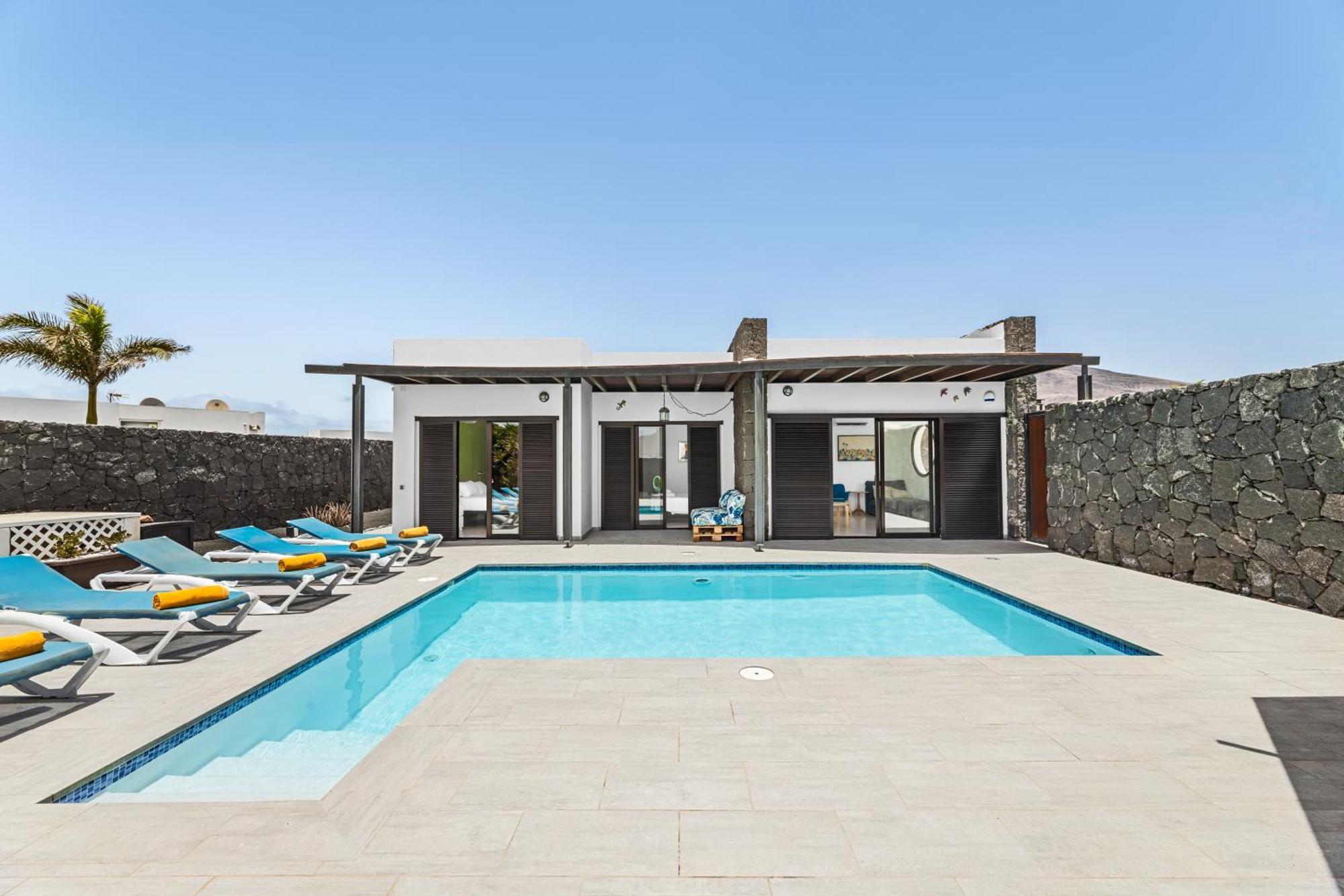 3 Bedroom Villa With Private Pool Close To Papagayo Beach 普拉亚布兰卡 外观 照片