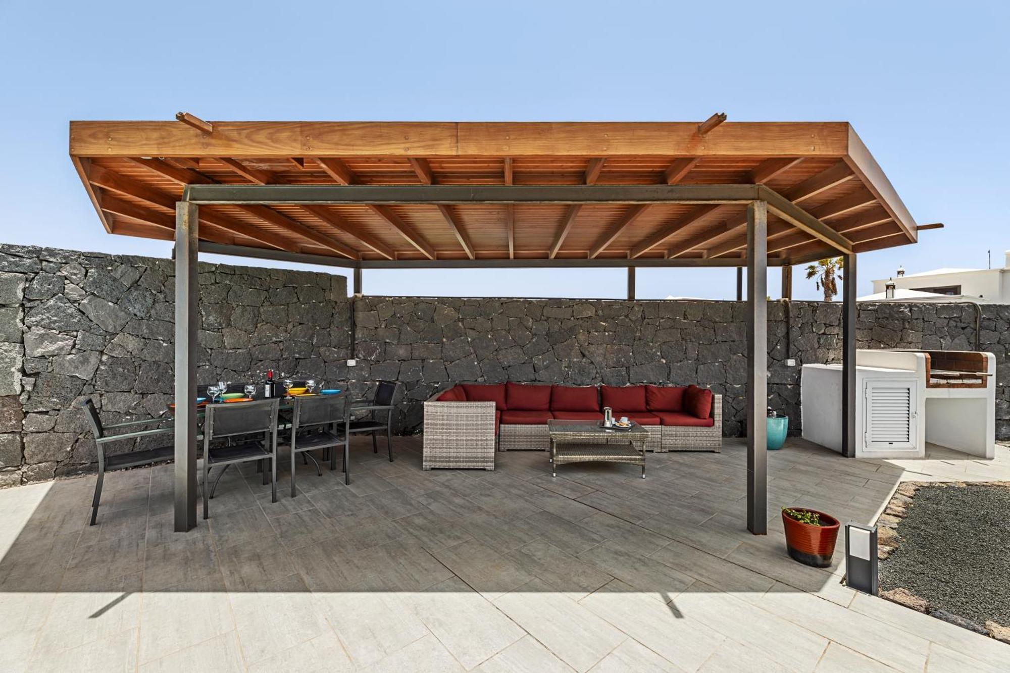 3 Bedroom Villa With Private Pool Close To Papagayo Beach 普拉亚布兰卡 外观 照片