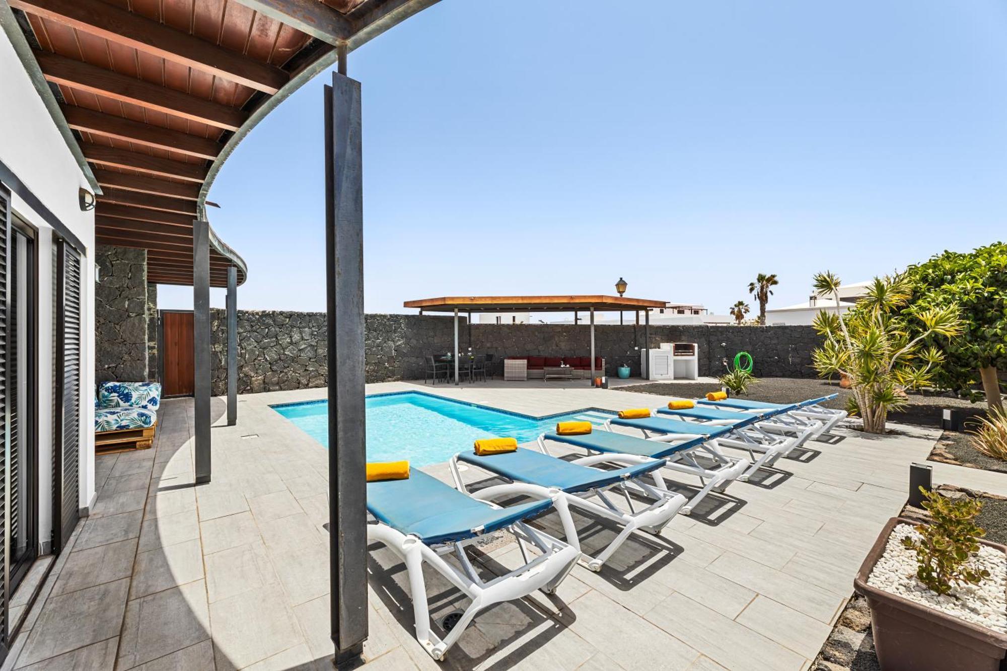 3 Bedroom Villa With Private Pool Close To Papagayo Beach 普拉亚布兰卡 外观 照片